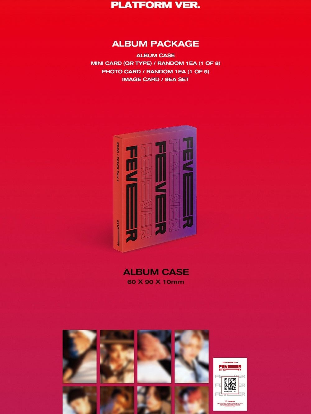 Альбом ATEEZ - ZERO : FEVER PART.1 PLATFORM RANDOM Version