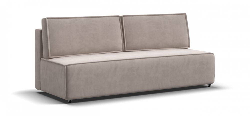 Диван Норд мини Велюр Монолит латте (последний экземпляр)