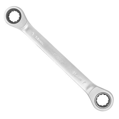 Ключ накидной трещоточный 14х15мм DISEN DS-KT2014M-1415