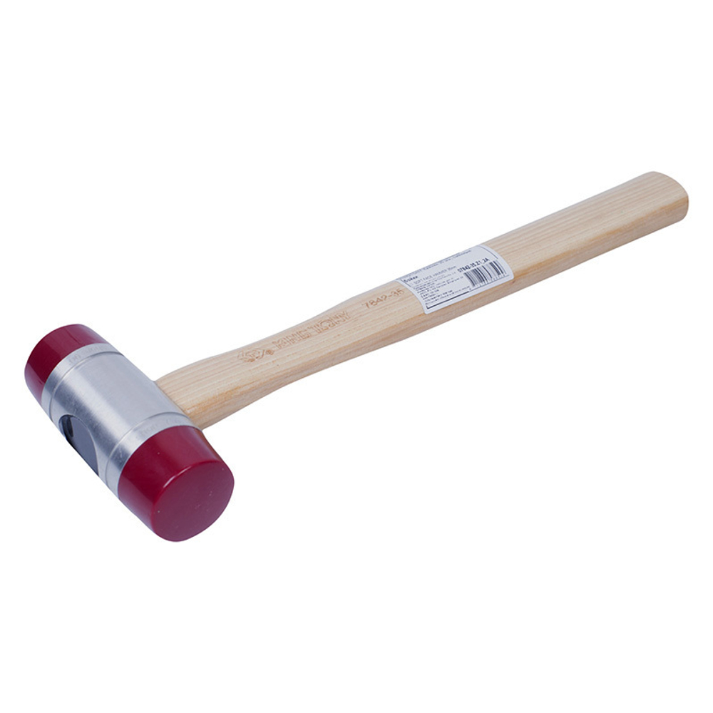 KING TONY (7842-35) Киянка 35 мм, полиуретановые сменные насадки