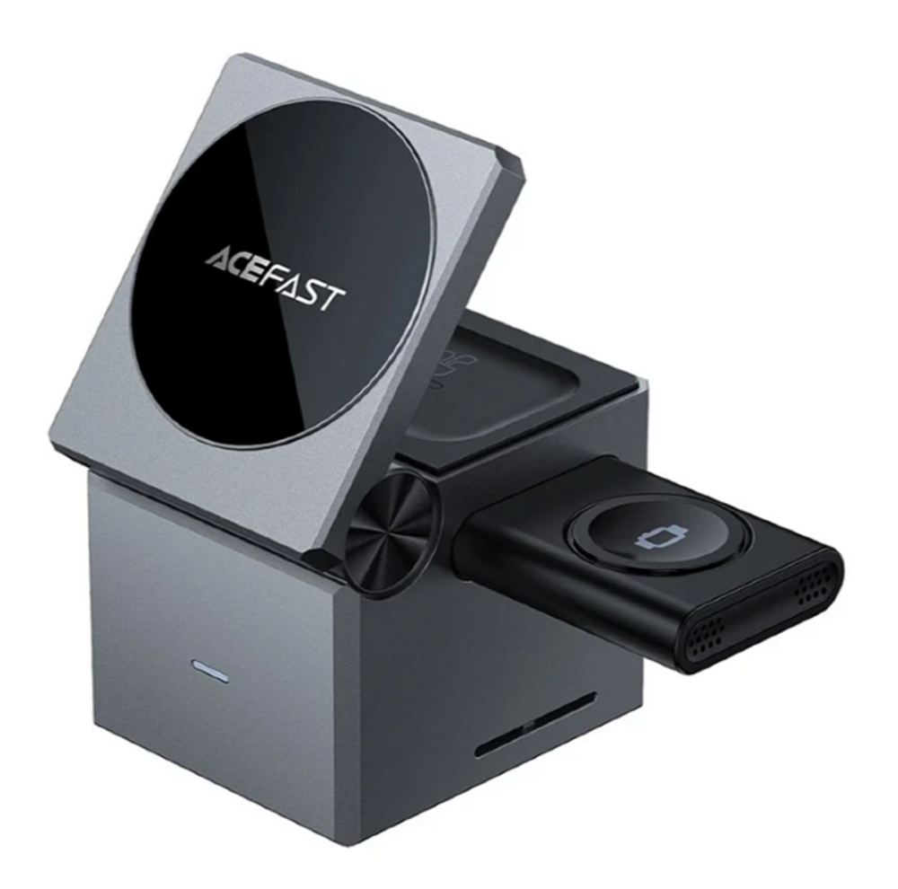 E18 Rubik's Cube 3-in-1 wireless charging holder