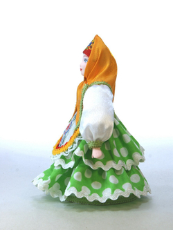 Кукла фарфоровая Русская Матрёшка