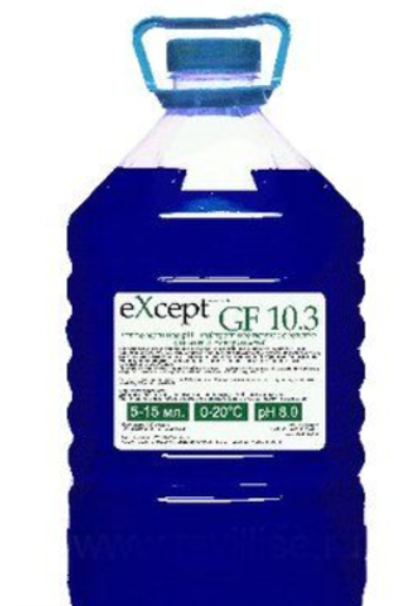 Гель для тела except spesial GF, синий, 5 литров