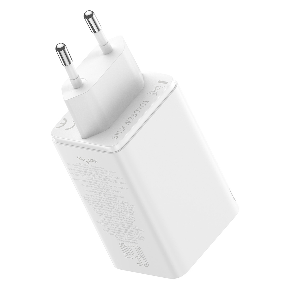 Зарядное устройство Baseus GaN6 Pro 2C+2U 65W