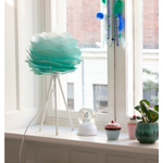 Штатив белый для светильника настольный, длина провода 2 м