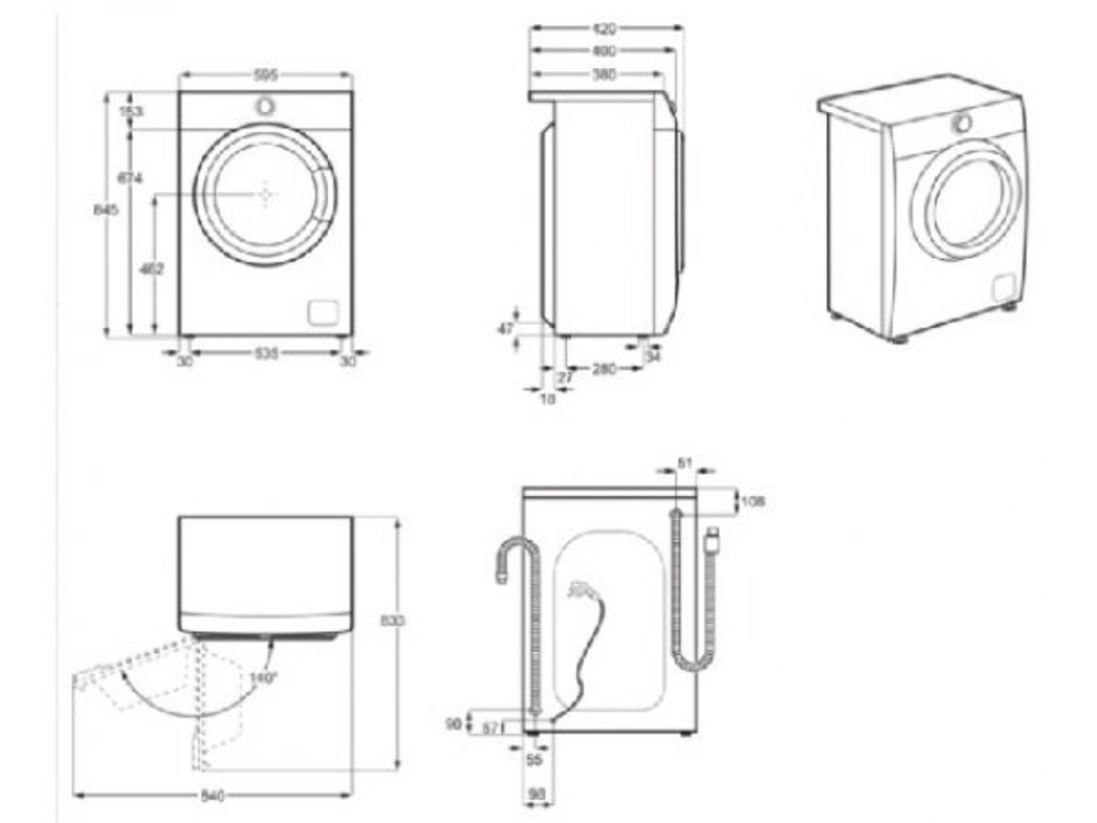 Стиральная машина Electrolux EW6S4R 06 BX