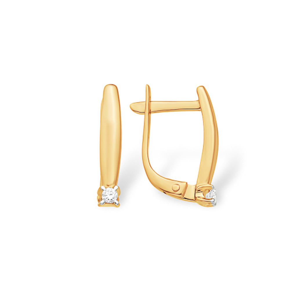 Серьги из золота 585 пробы