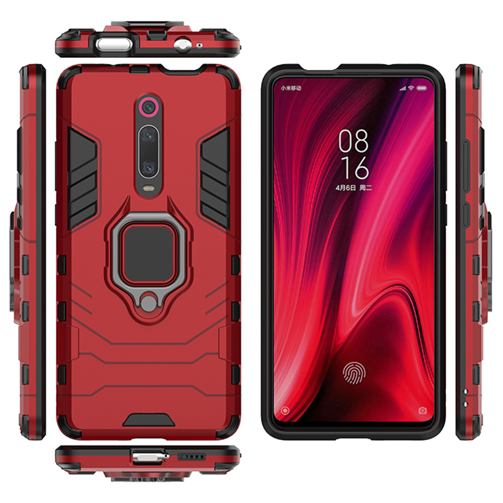 Противоударный чехол с кольцом Panther Case для Xiaomi Mi 9T (Pro) / K20 (Pro)