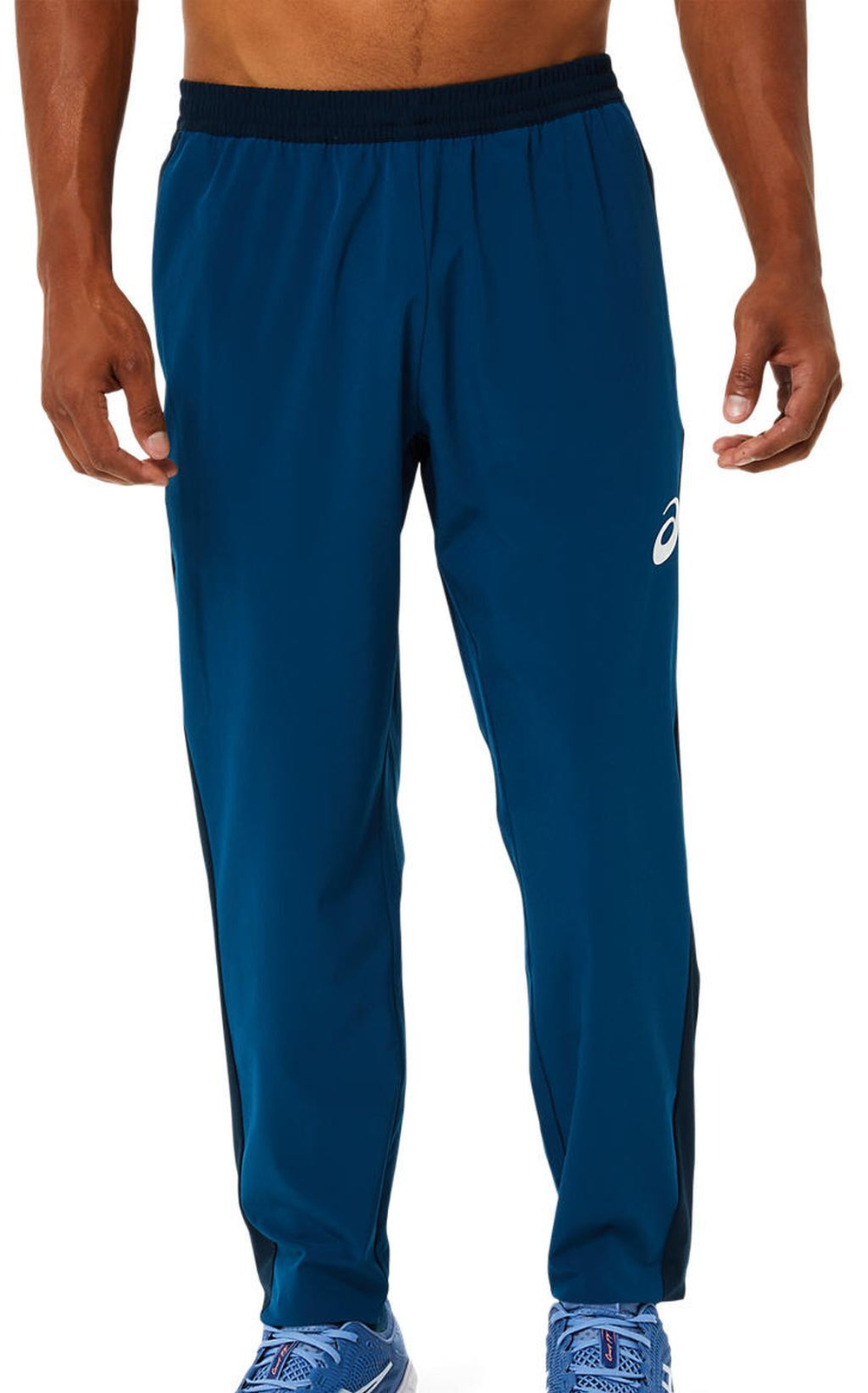 Мужские теннисные штаны Asics Men Match Pant - небесный