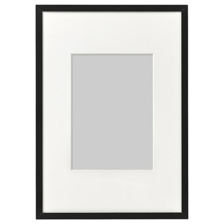 IKEA LOMVIKEN  (ИКЕА ЛОМВИКЕН)  -  Рамка, черная, 21x30 см