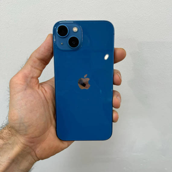 Apple iPhone 13 128gb АКБ 89% синий , полный комлпект