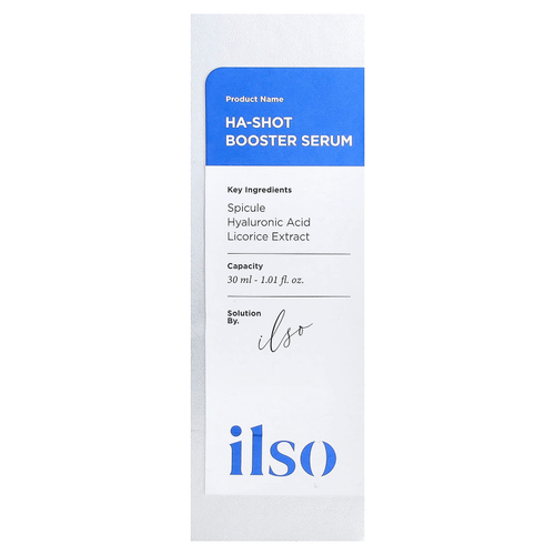 ilso, сыворотка HA-Shot Booster, 30 мл (1,01 жидк. унции)