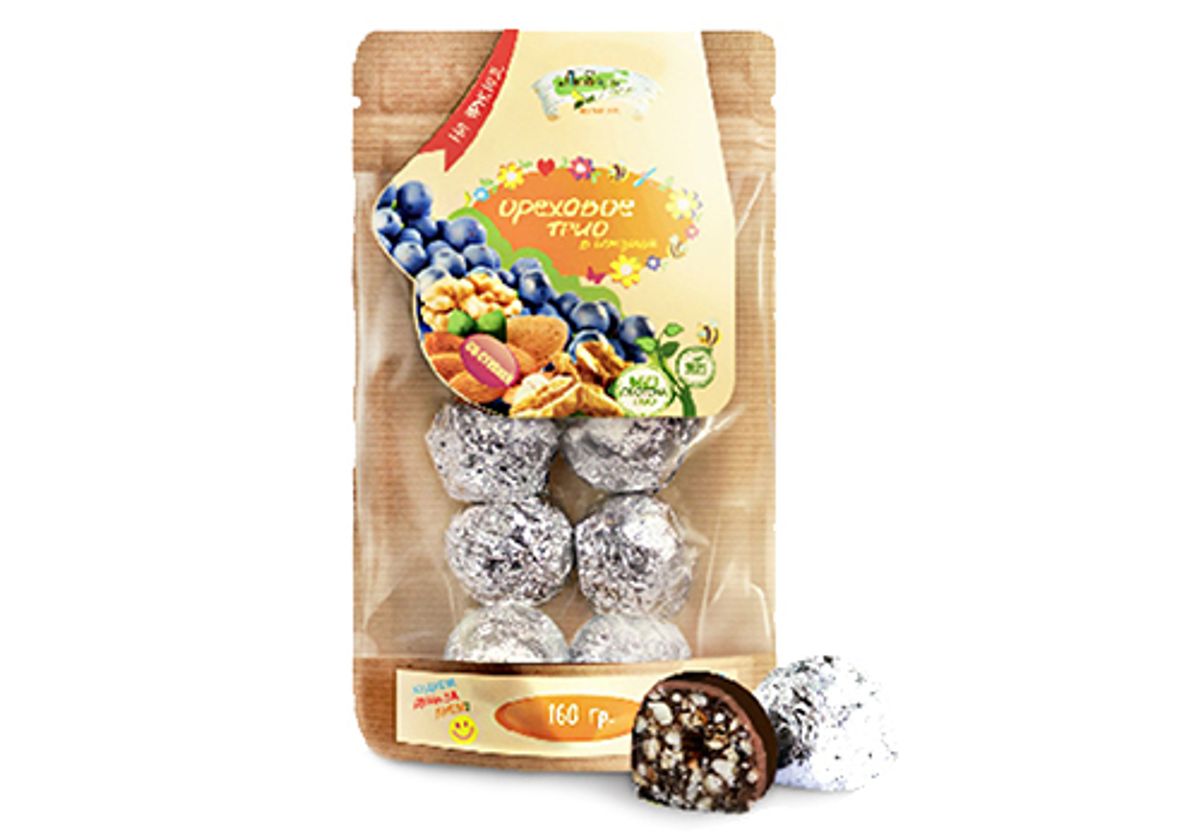 "Ореховое трио" в шоколаде, 150г