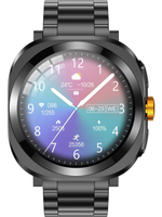 Смарт часы PARASMART CUBE F7 Ultra (металлический блочный браслет, черный)