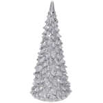 Сувенир с подсветкой «Волшебная красавица» 17 см, Серебро (работает от батареек LR44*3)