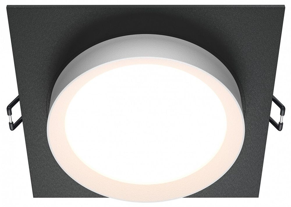 Встраиваемый светильник Maytoni Hoop DL086-GX53-SQ-BW