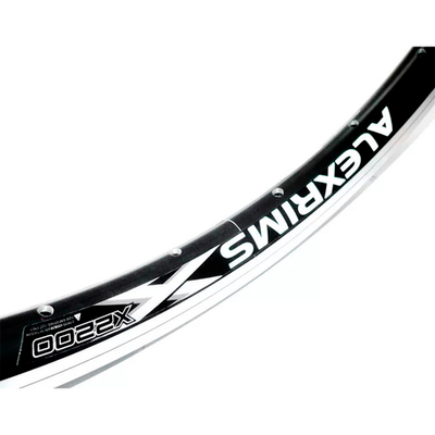 Обод двойной X2200 29", 622х19мм, 36отв, 3-х канальный, А/V, шлиф cтенка, чёрный, 510г.