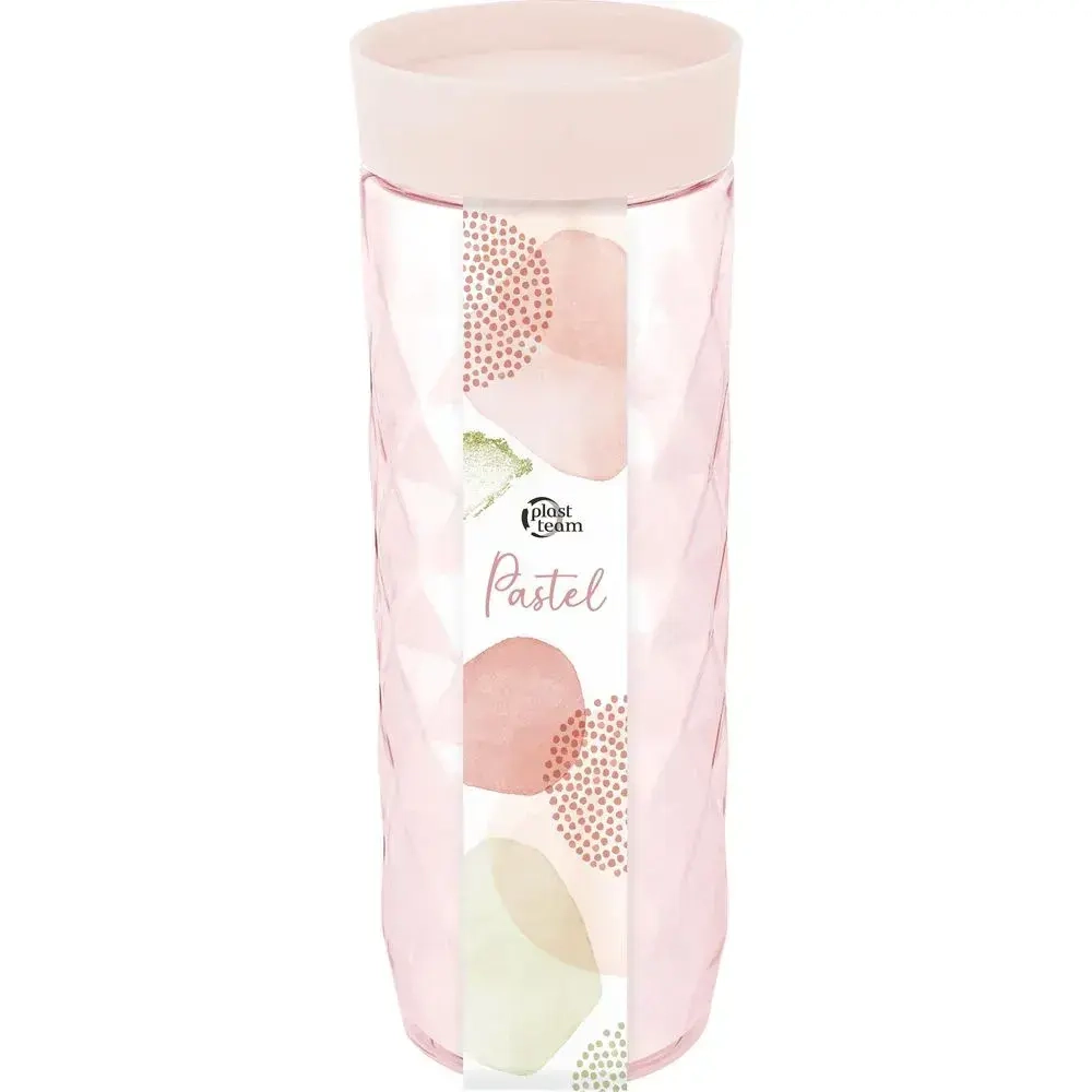 Банка для сыпучих продуктов Plast Team Pastel 1,5л персиковая карамель