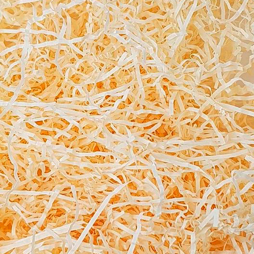 Наполнитель для коробок Бумажный Персиковый 100 гр