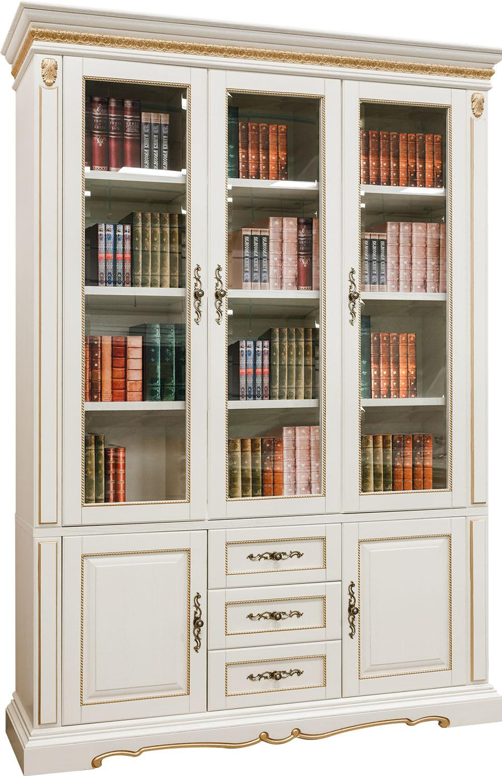 Шкаф комбинированный «Милана 3Д» П4.265.2.13(396.13)