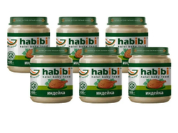 Пюре детское habibi Цыпленок 41%