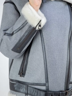 Дубленка авиатор натуральная зимняя