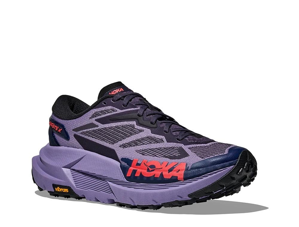Женские кроссовки для бега Hoka Mafate X W Фиолетово-Тёмно-Синий