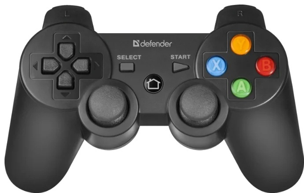 Игровой контроллер Defender Crusher черный
