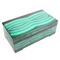 Шкатулка малахит, долерит