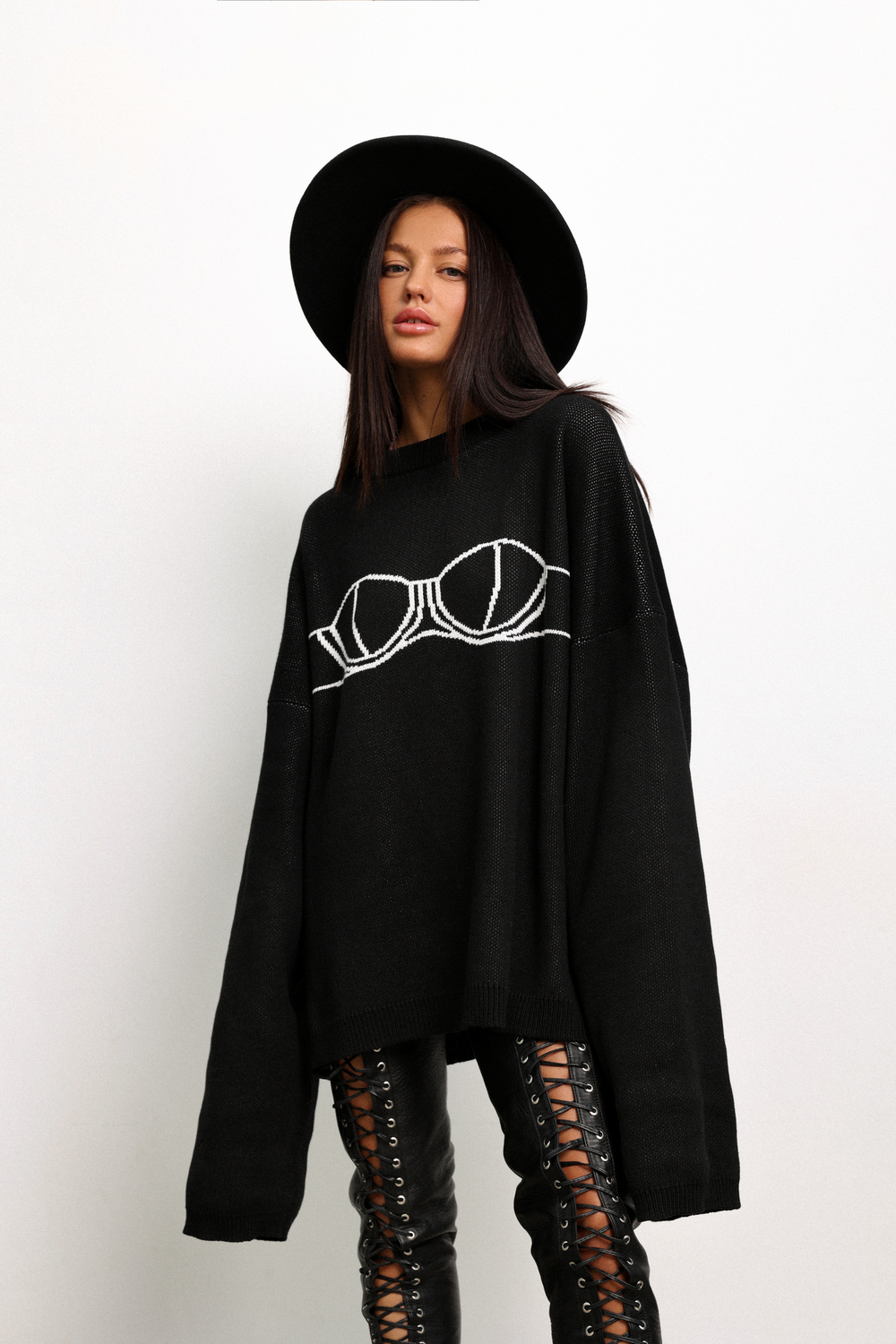 Свитер с лифом