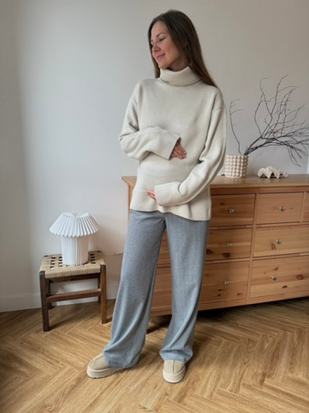 Брюки Soul теплые для беременных, Серый