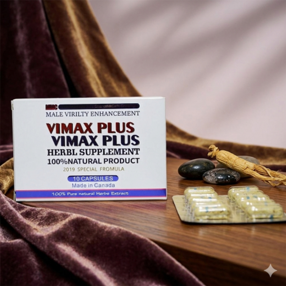 Мужской возбудитель "VIMAX" (10 капсул)