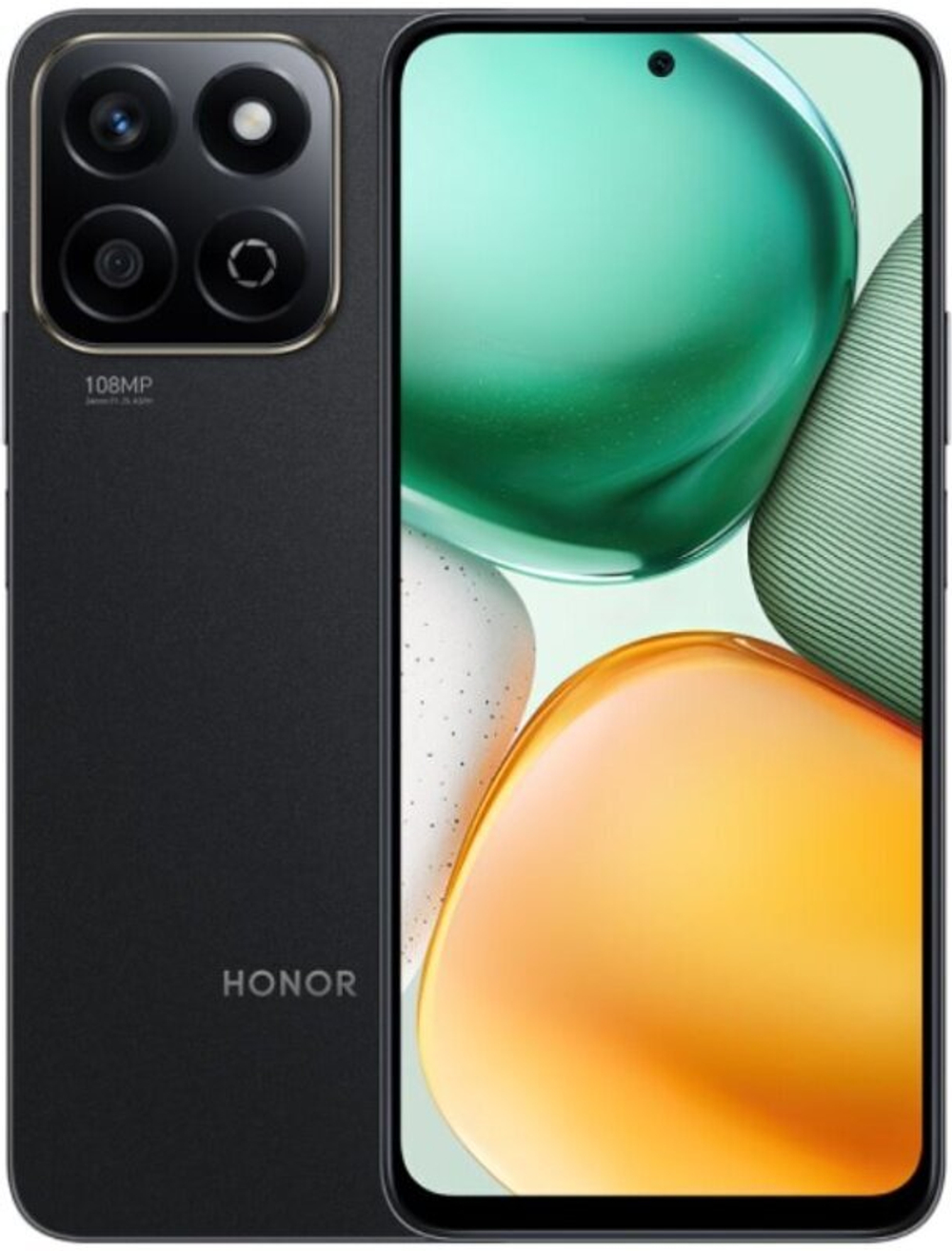 Смартфон HONOR X7C 8/256GB, Android 14, РСТ(ЕАС), BLACK