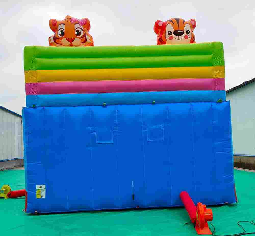 Коммерческий надувной батут «Тигриная страна 4», 9*5*5 м