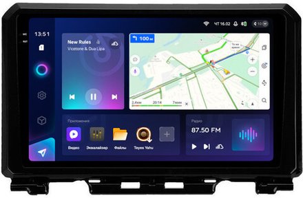 Магнитола для Suzuki Jimny 2019+ - Teyes CC3-2K QLed Android 10, ТОП процессор, SIM-слот, CarPlay