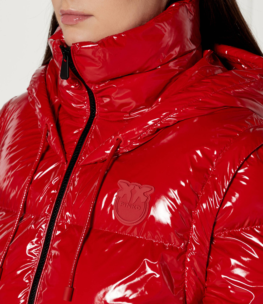 Куртка 2в1 CRYSTAL Pinko - красный(103827 A11K)