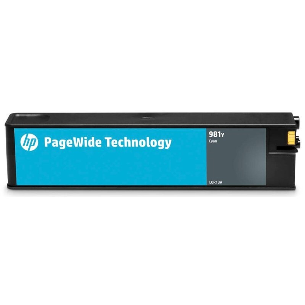 Картридж HP 981Y (L0R13A) для PageWide E58650, Enterprise 556/586 голубой (16k)