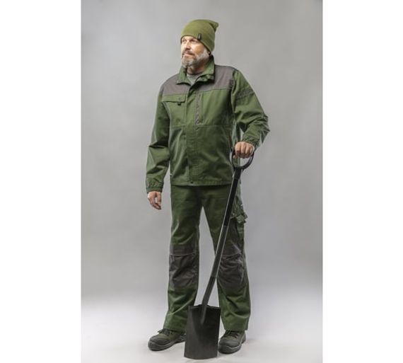 Куртка рабочая темно-зеленая RUWER Högert, арт. HT5K359