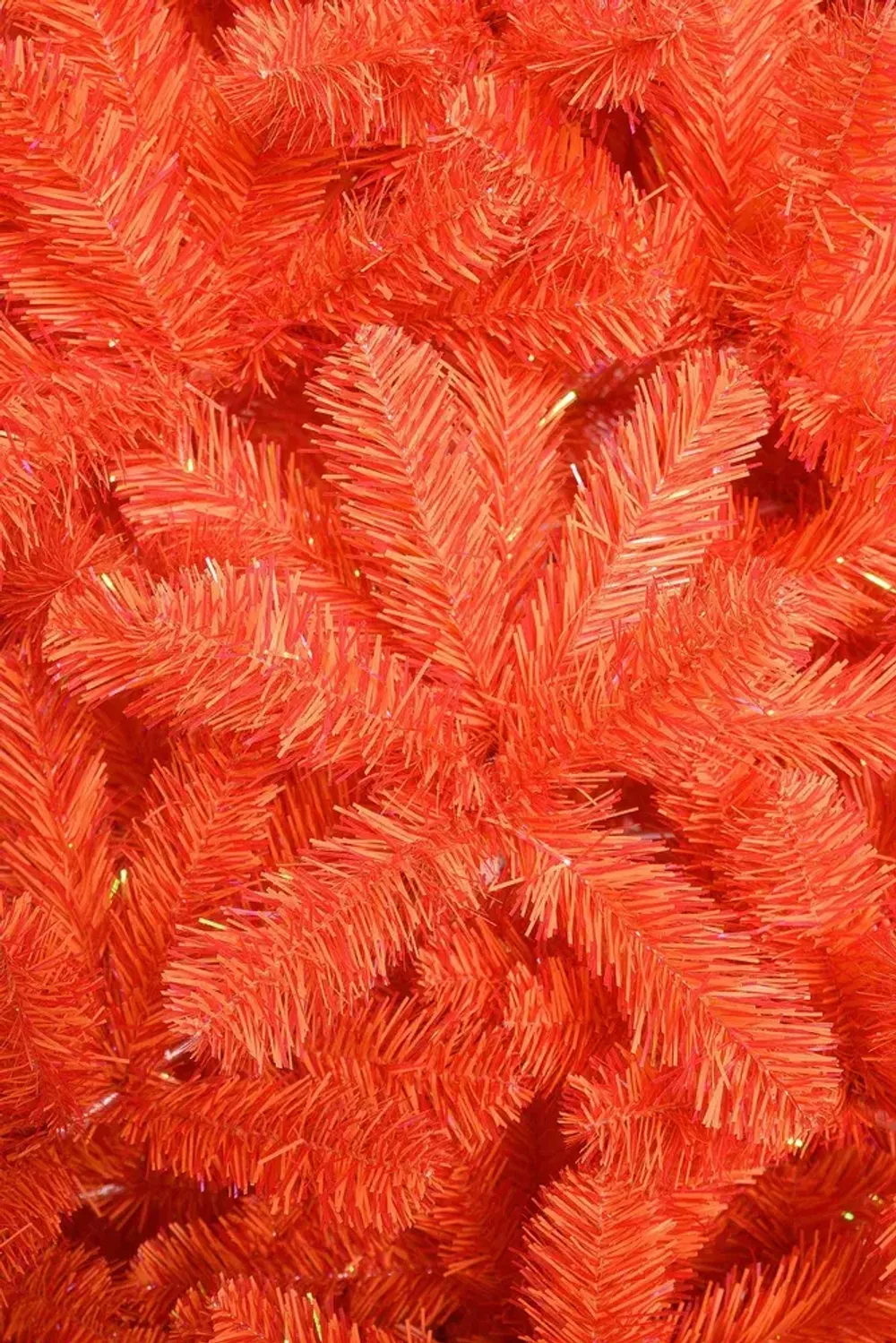 Искусственная оранжевая елка «Солнечная» (пвх) от 1,2 м до 3 м