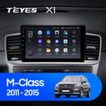 Teyes X1 9"для Mercedes-Benz M-Class 2011-2015