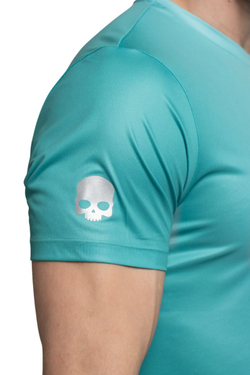 Мужская теннисная футболка Hydrogen 3D Tennis Ball Tech - зеленый