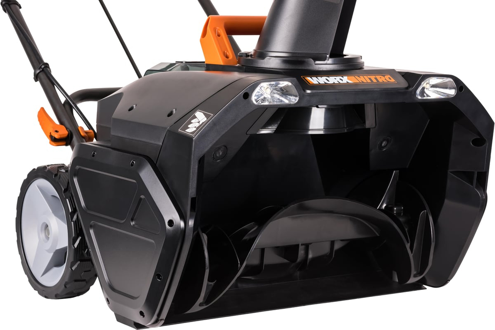 Снегоуборщик аккумуляторный WORX WG471E, 40В, 51см, бесщеточный, 2*4,0 Ач, двойное ЗУ 2x2A