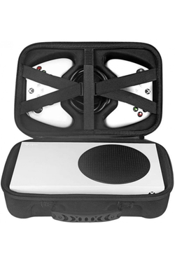 Сумка для консоли и геймпадов Xbox Series S чёрная