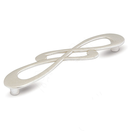 Ручка-скоба 128мм серебро Венецианское (4 шт)