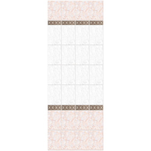 Панель ПВХ Novita с эффектом мерцания Пион фон 2700х250мм