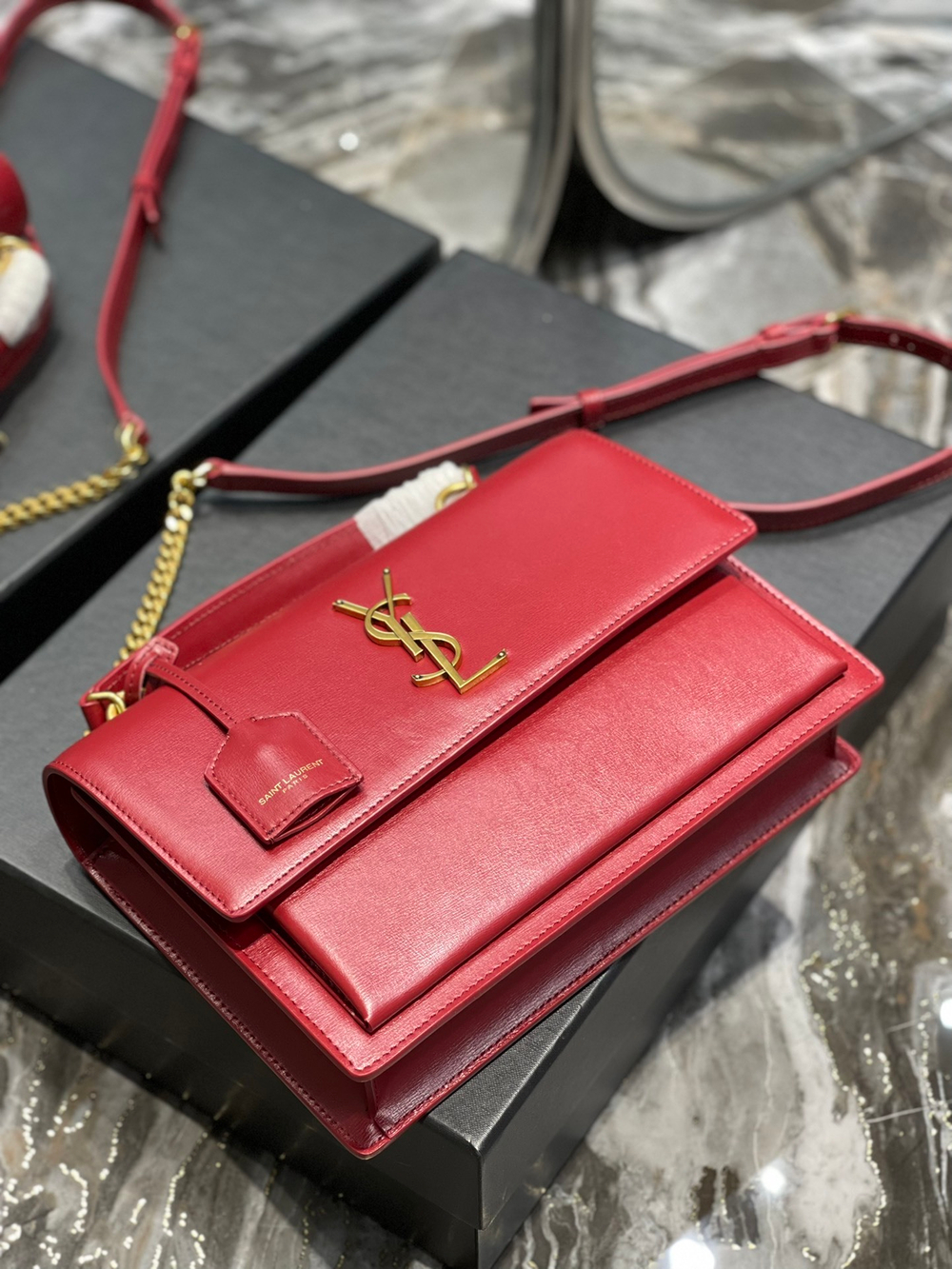 Saint Laurent Sunset Medium 22 cm