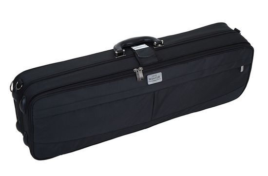 JWC-565-4/4-B Футляр для скрипки размером 4/4, прямоугольный, черный, Jakob Winter