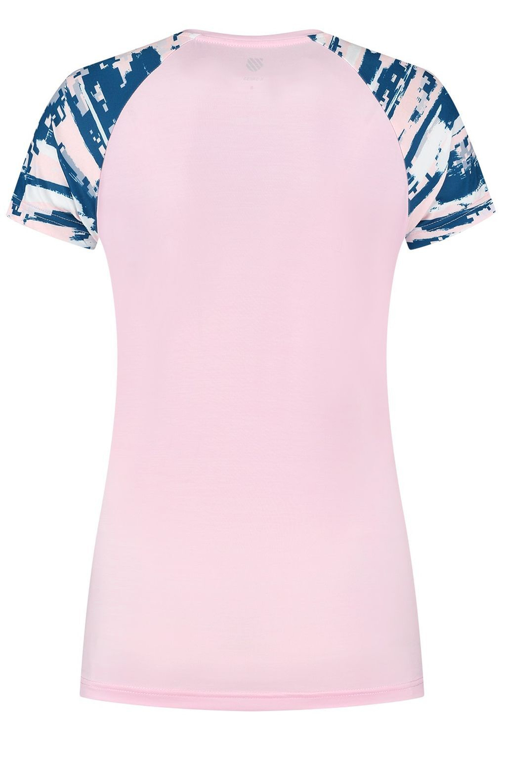 Женская теннисная футболка K-Swiss Tac Hypercourt Round Neck Top Melange - cher blos