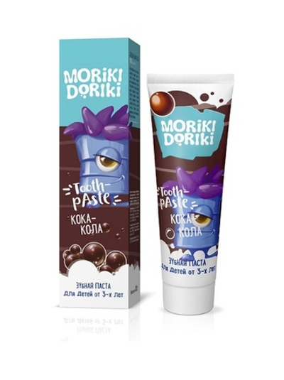 MORIKI DORIKI детская зубная паста Кока-Кола 65 гр.