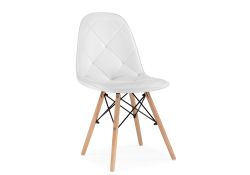 Деревянный стул Kvadro 1 white / wood